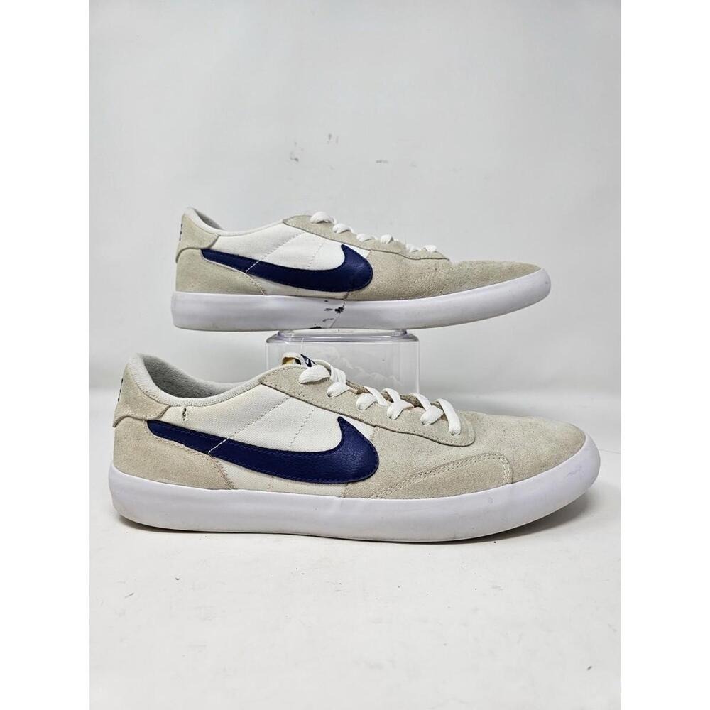 Nike Mens SB Heritage Vulc White‎ Royal Blue Skateboarding Size 11.5 CD5010-105
